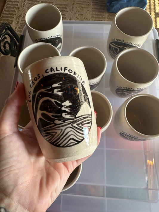 Hand Crafted Pottery Mug - Los Osos/Central Coast